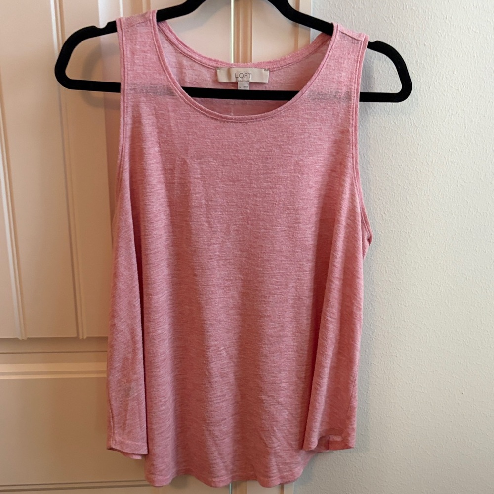 LOFT Soft Pink Tank Top